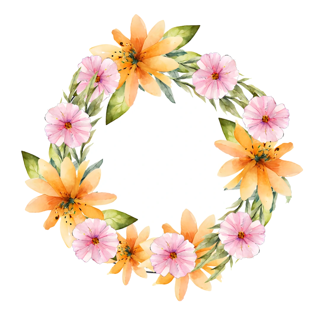 Free Transparent PNG Floral Frames that Enhance Your Designs with Elegance_11.webp
